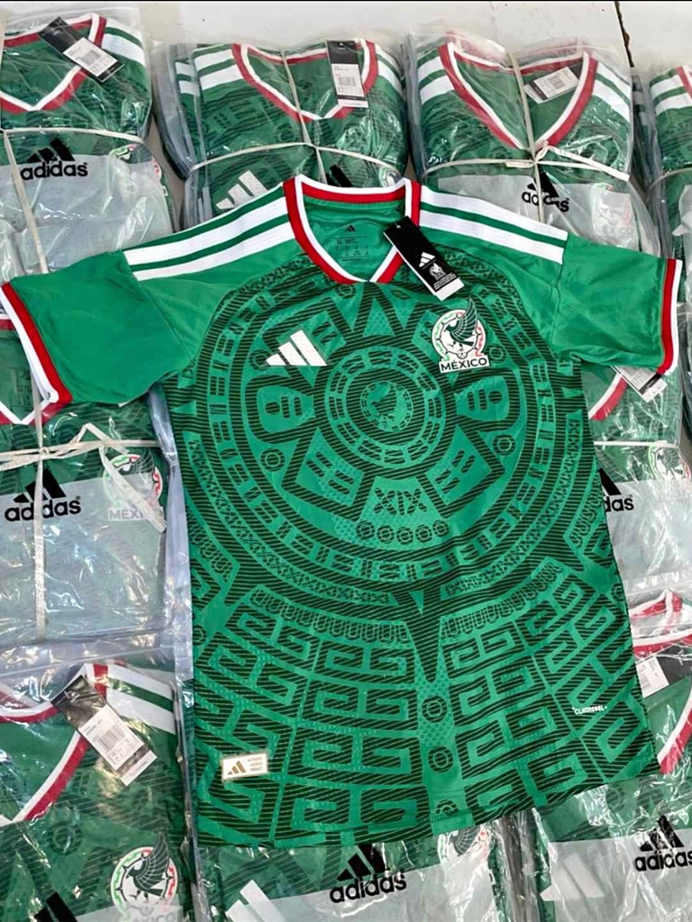 CAMISA VERDE MUNDIAL 1.1 MX