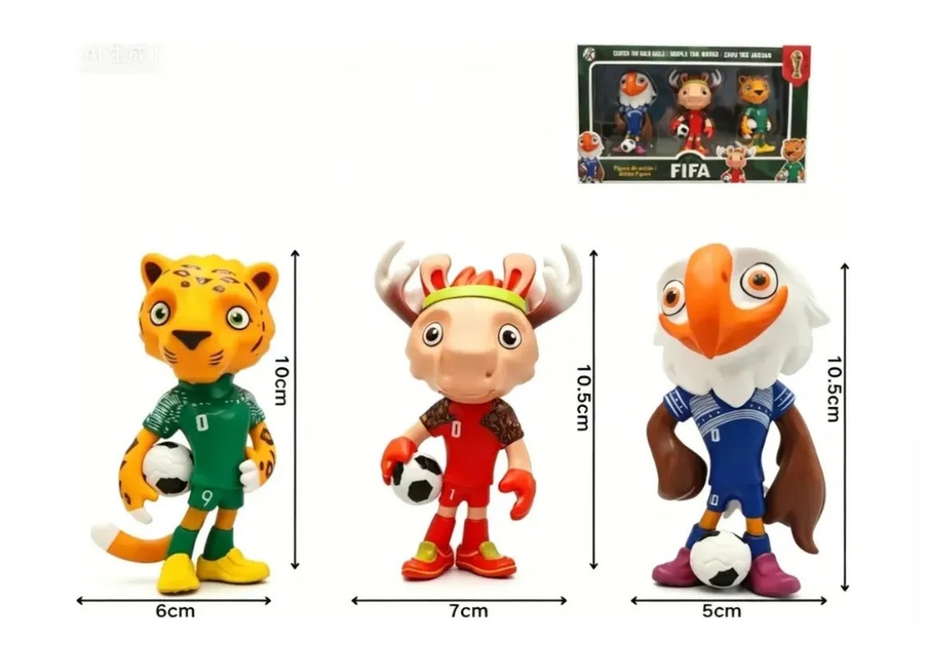 FIGURAS COLECCIONABLES PVC SET