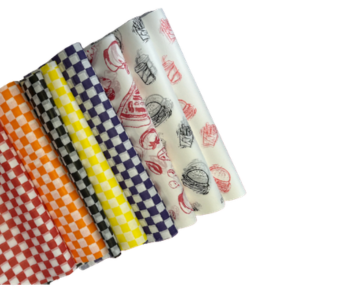 PAPEL ENVOLVENTE GRADO ALIMENTICIO 30X30