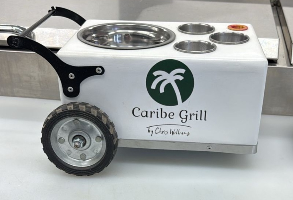 Centro de mesa MINI CARRITO DE HELADOS FV